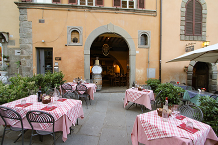 Ristorante tipico in Cortona - Pane e Vino